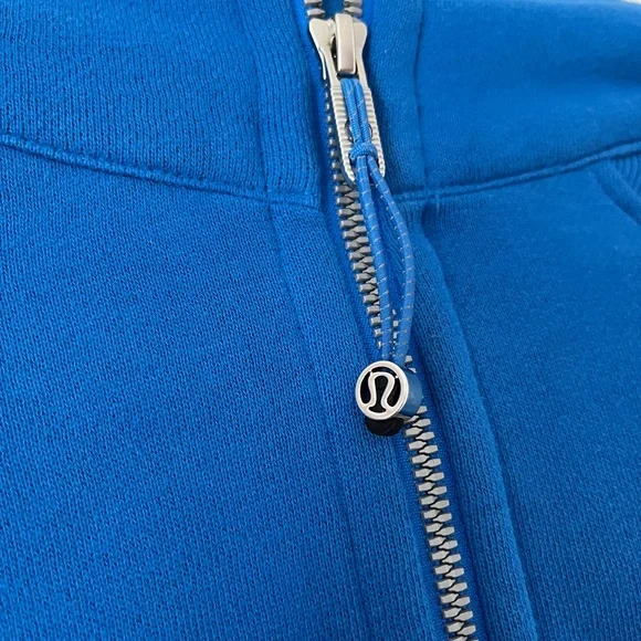 lululemon athletica Blue Half-Zip Cowl Sweatshirt - Picture 2 of 8